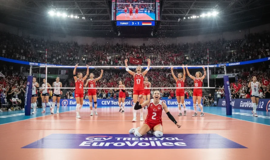 Voleybolun Zirvesinde Millilerimiz: Almanya Karşısında Gövde Gösterisi