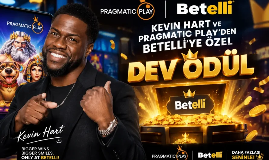Kevin Hart ve Pragmatic Play’den Betelli’ye Özel Dev Ödül